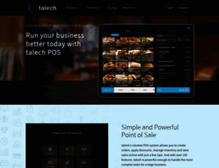 talech.com screenshot