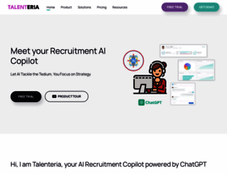talenteria.com screenshot