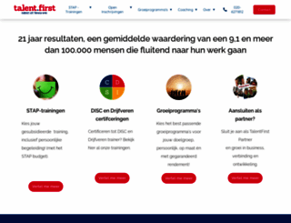 talentfirst.nl screenshot
