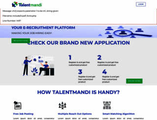 talentmandi.com screenshot