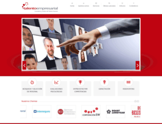 talentoempresarial.com.pe screenshot