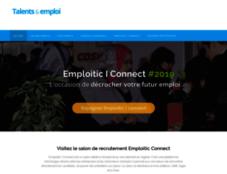 talents-emploi.com screenshot