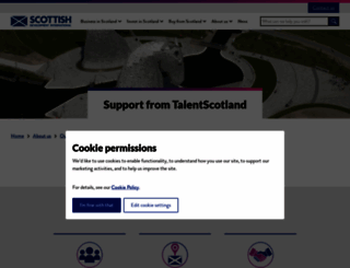 talentscotland.com screenshot