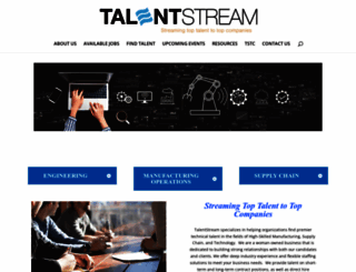 talentstreamstaffing.com screenshot