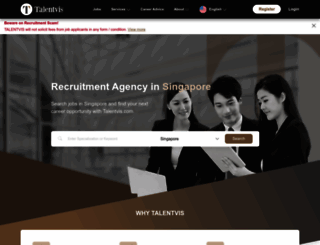 talentvis.com screenshot
