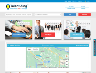 talentzing.com screenshot