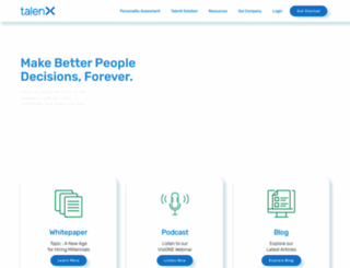 talenx.io screenshot
