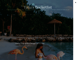taliasbucketlist.blog screenshot