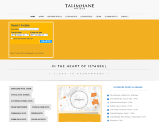 talimhanehotels.com screenshot