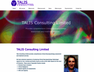 talisconsulting.co.uk screenshot