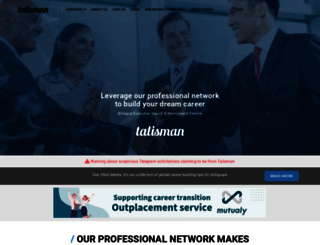 talisman-corporation.com screenshot