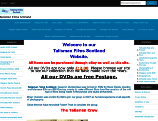 talismanfilmsscotland.co.uk screenshot
