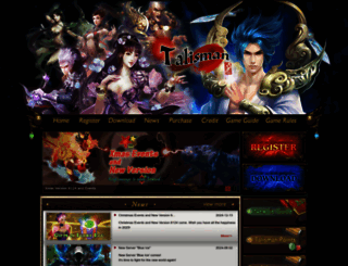 talismanonline.com screenshot