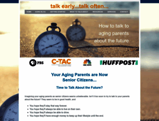 talk-early-talk-often.com screenshot