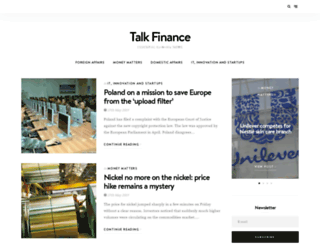 talk-finance.co.uk screenshot