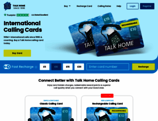 talk-home.co.uk screenshot