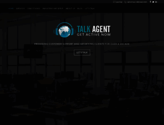 talkagent.com screenshot