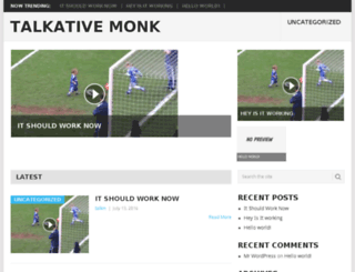 talkativemonk.com screenshot