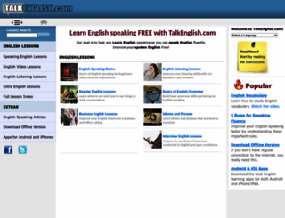 talkenglish.com screenshot