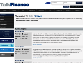talkfinance.com screenshot