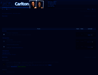 talkingcarlton.com screenshot