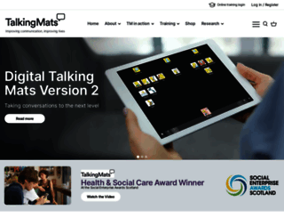 talkingmats.com screenshot