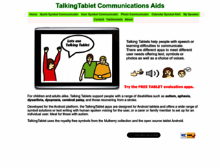 talkingtablet.com screenshot