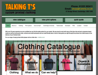 talkingts.co.uk screenshot