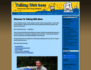 talkingwithbees.com screenshot