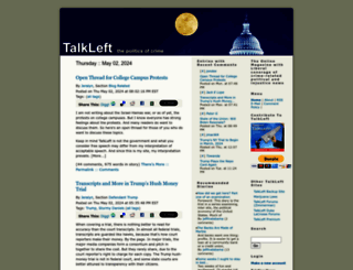 talkleft.com screenshot