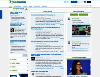 talkmarkets.com screenshot