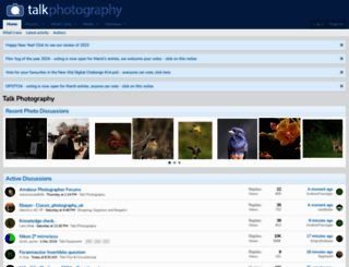 talkphotography.co.uk screenshot