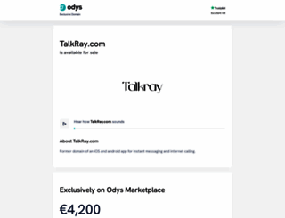 talkray.com screenshot