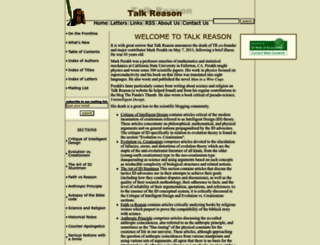 talkreason.org screenshot
