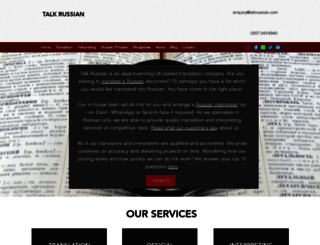 talkrussian.com screenshot