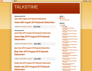 talkstime787.blogspot.com screenshot