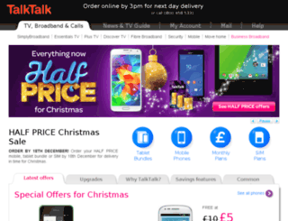 talktalk.e2save.com screenshot