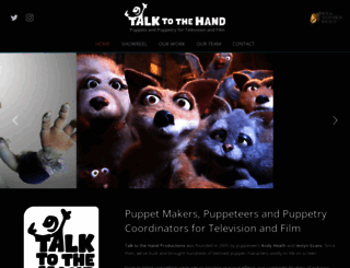 talktothehandpuppets.com screenshot