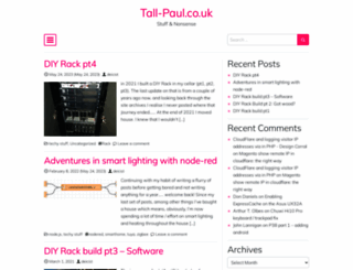 tall-paul.co.uk screenshot