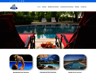 tallahassee-pool-service.com screenshot