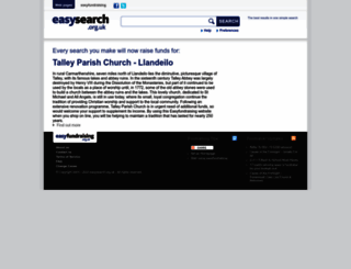 talleychurch.easysearch.org.uk screenshot