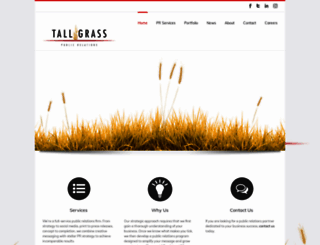 tallgrasspr.com screenshot