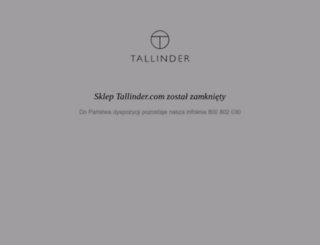 tallinder.com screenshot