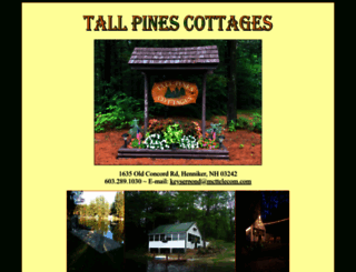 tallpinescottages.net screenshot