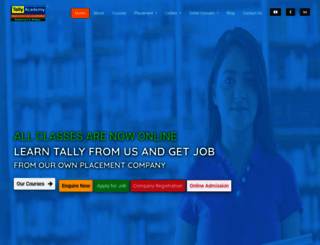 tally-academy.com screenshot