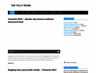 tallyroom.com.au screenshot