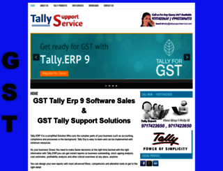 tallysupportservice.com screenshot