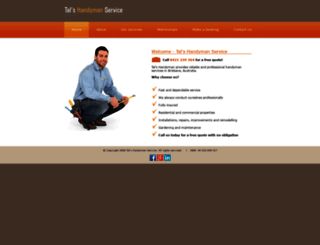 talshandyman.com.au screenshot