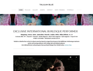 talulahblue.com screenshot