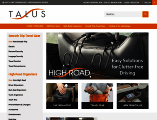 talusproducts.com screenshot